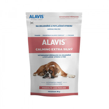 Alavis Calming Extra strong 30 chewable tablets for dogs