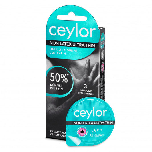 Ceylor Non-Latex Ultra Thin Condom 3pcs
