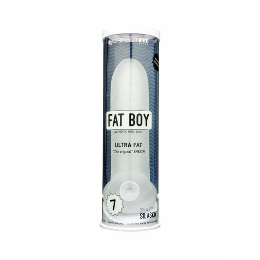 Perfect Fit Fat Boy Original Ultra Fat 7 Inch Clear