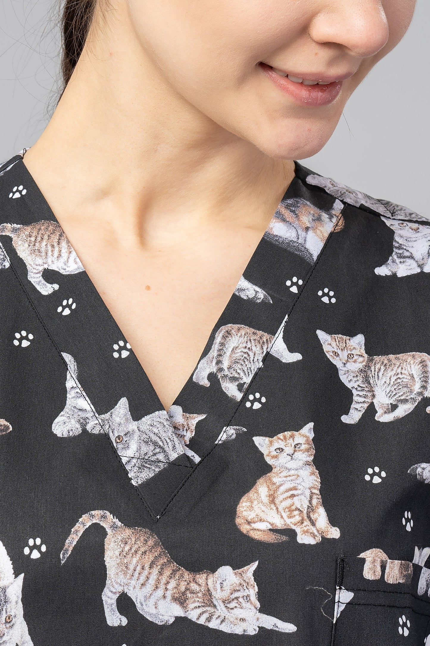 Unisex Halena Uniformix Club. CM126P Cats XXS