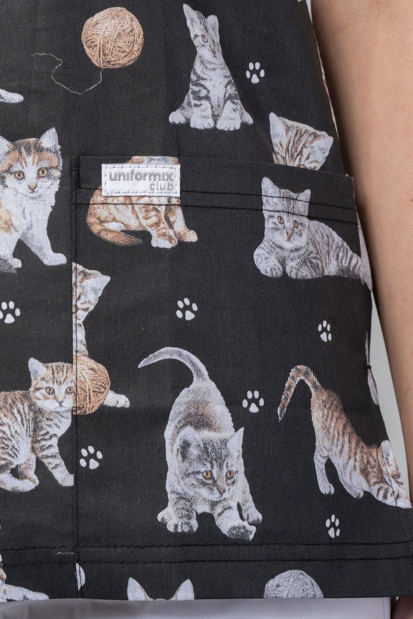 Unisex Halena Uniformix Club. CM126P Cats XXS