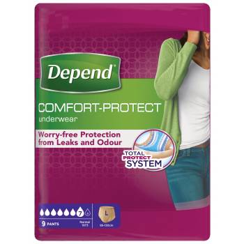Depend Normal for women L absorbent underwear 9 pcs