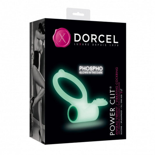 Dorcel Power Clit Phospho - Glow-in-the-dark vibrating ring