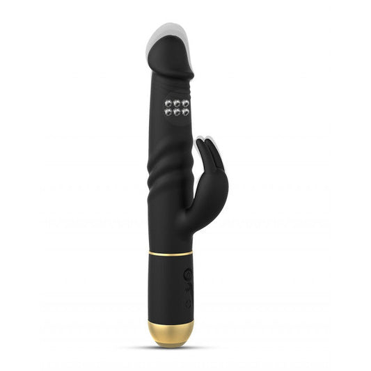 Dorcel Furious Rabbit 2.0 Thrusting and Rotating Vibrator Black