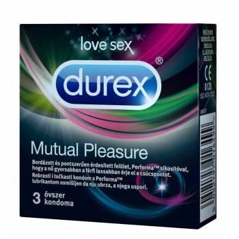 Durex Mutual Pleasure Condoms 3 pcs