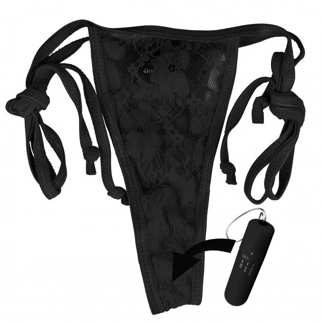 The Screaming O Remote Control Panty Vibe Set Black