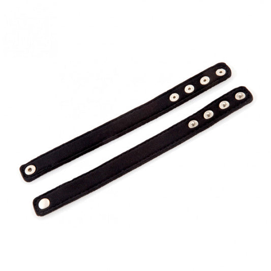 Perfect Fit Neoprene Snap Cockrings Black