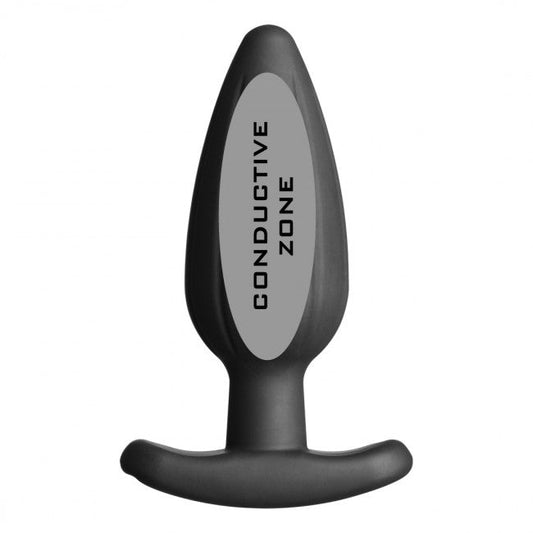 ElectraStim Silicone Noir Rocker Large Butt Plug