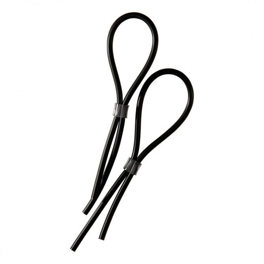 ElectraStim Rubber Adjustable Cock and Scrotal Loops