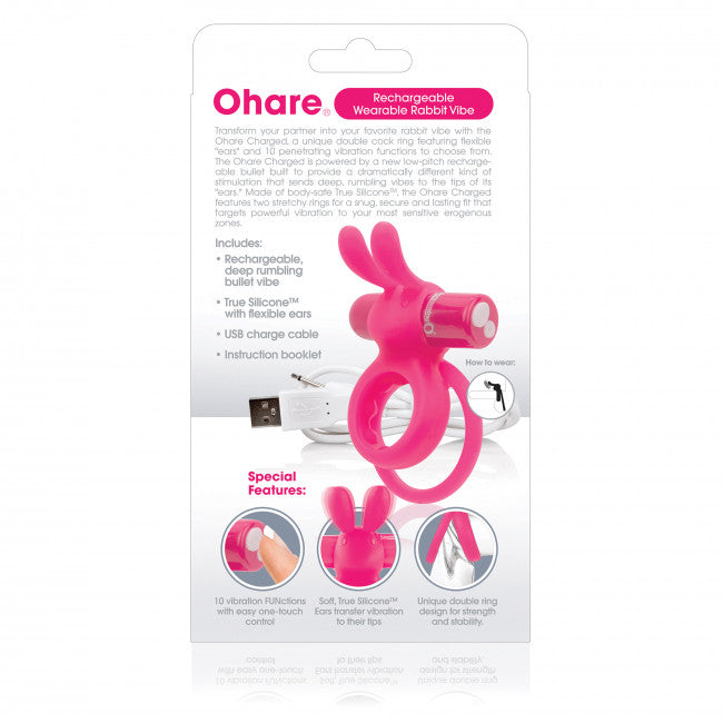 The Screaming O Charged Ohare Rabbit Vibe Pink