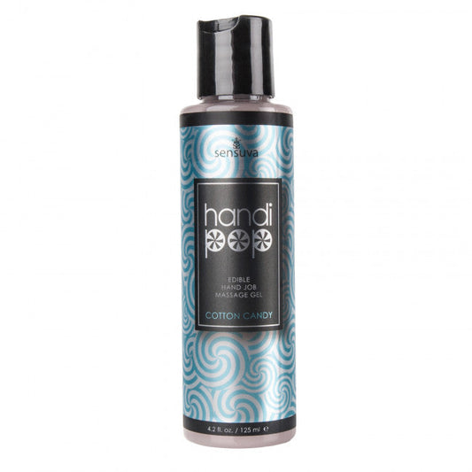 Sensuva Handipop Cotton Candy Edible Hand Job Massage Gel 125ml