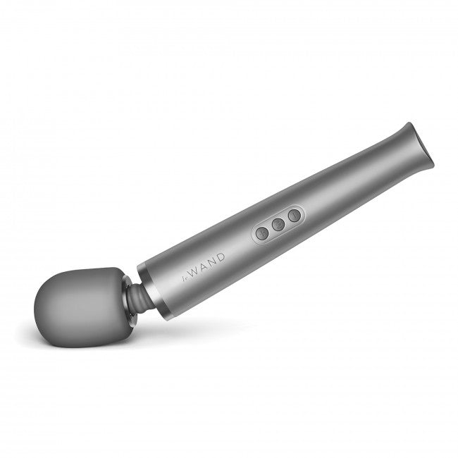 Le Wand Rechargeable Massager - Luxury Massage Head Grey