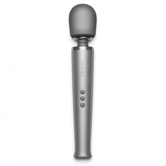 Le Wand Rechargeable Massager - Luxury Massage Head Grey