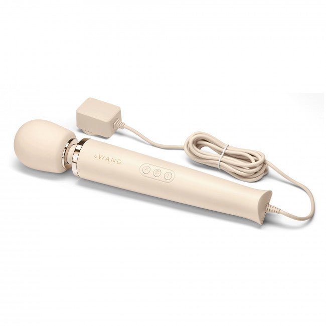 Le Wand Powerful Plug-In Vibrating Massager Cream