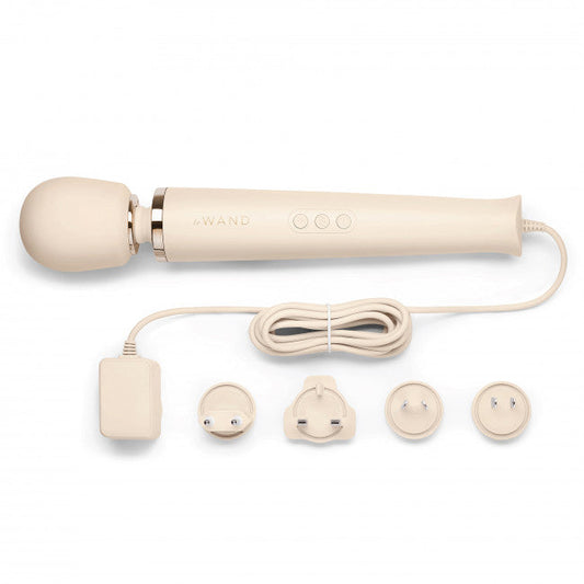 Le Wand Powerful Plug-In Vibrating Massager Cream