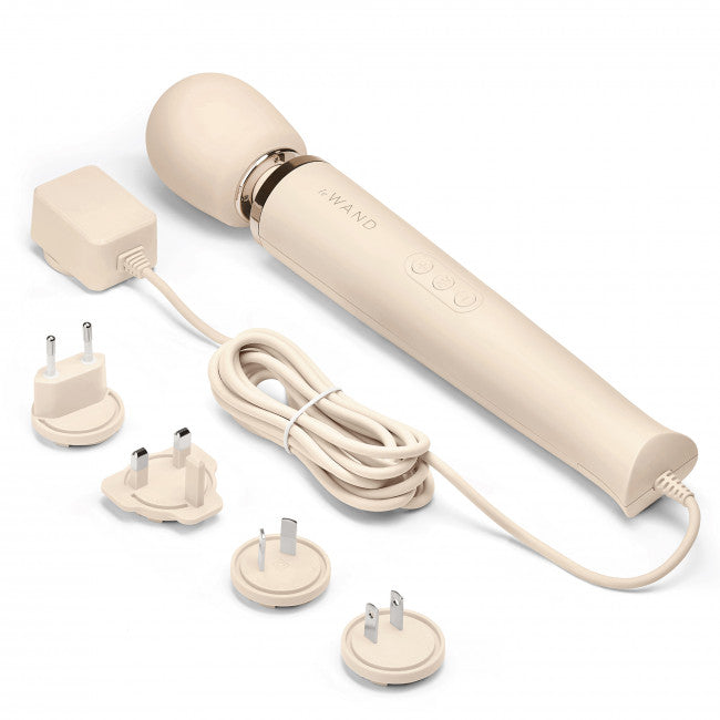 Le Wand Powerful Plug-In Vibrating Massager Cream