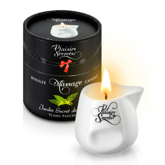 Plaisirs Secrets Massage Candle Ylang Patchouli 80ml