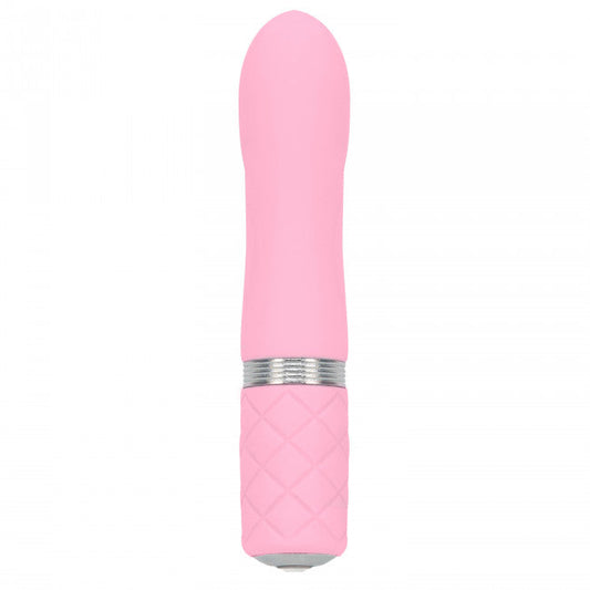 Pillow Talk Flirty Luxurious Mini Massager with Swarovski Crystal Pink