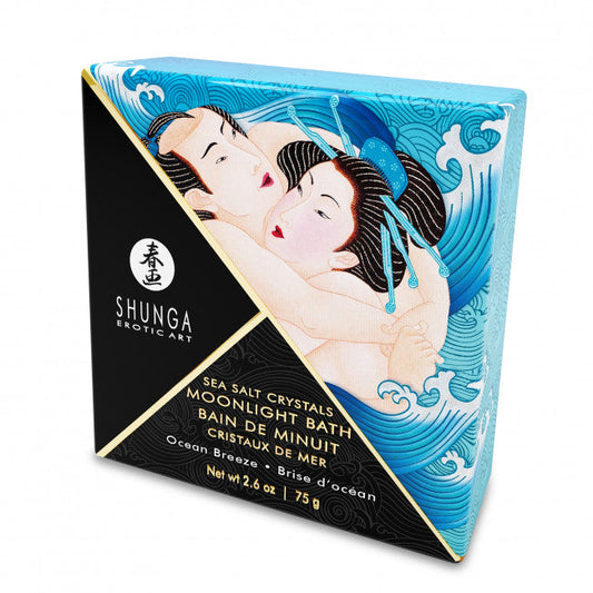 Shunga Sea Salt Crystals Moonlight Bath Ocean Breeze 75g