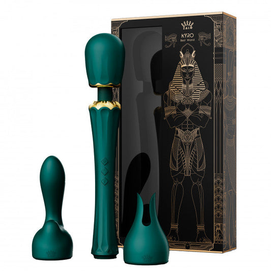 Zalo Kyro Wand Vibrator Turquoise Green