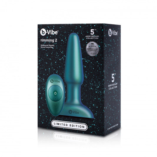 b-Vibe Rimming 2 Plug Space Green