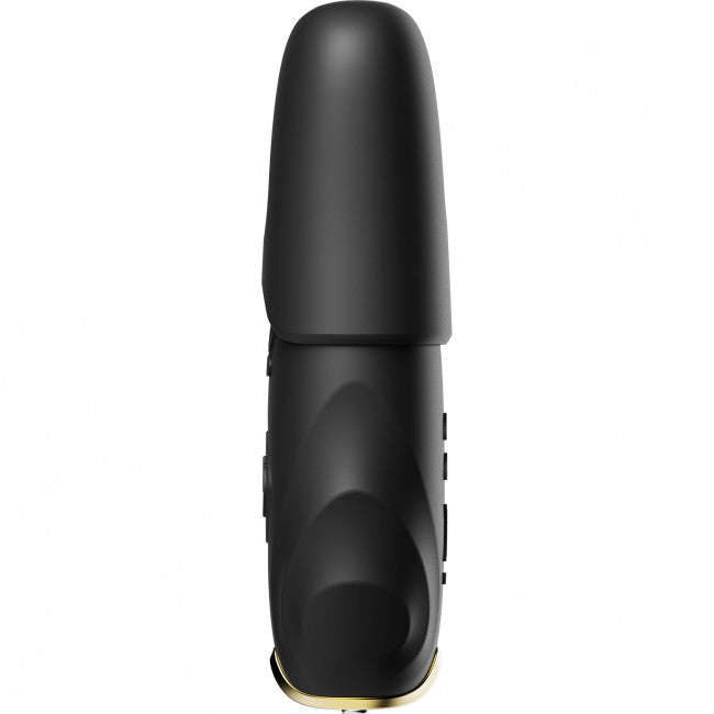 Zalo Nave Wireless Vibrating Nipple Clamps Obsidian Black