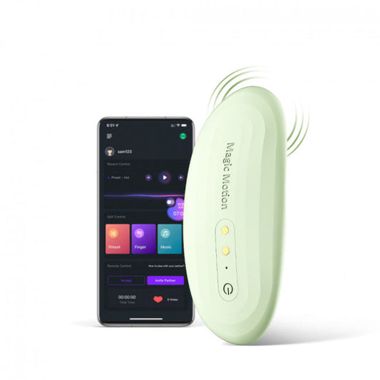 Magic Motion Nyx Smart Panty Vibrator Green