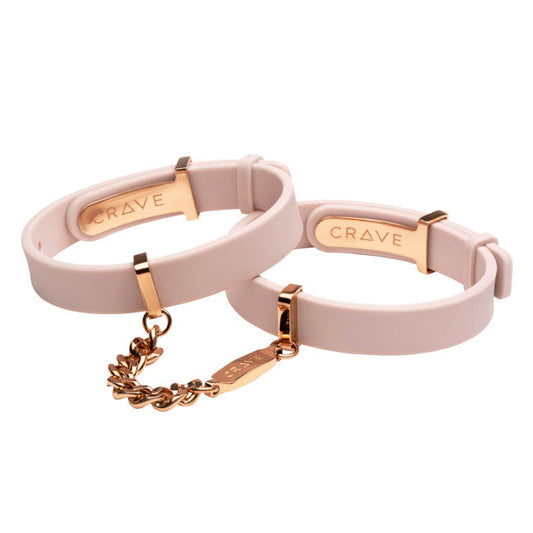 Crave ID Cuffs Bracelet Pink/Rose Gold