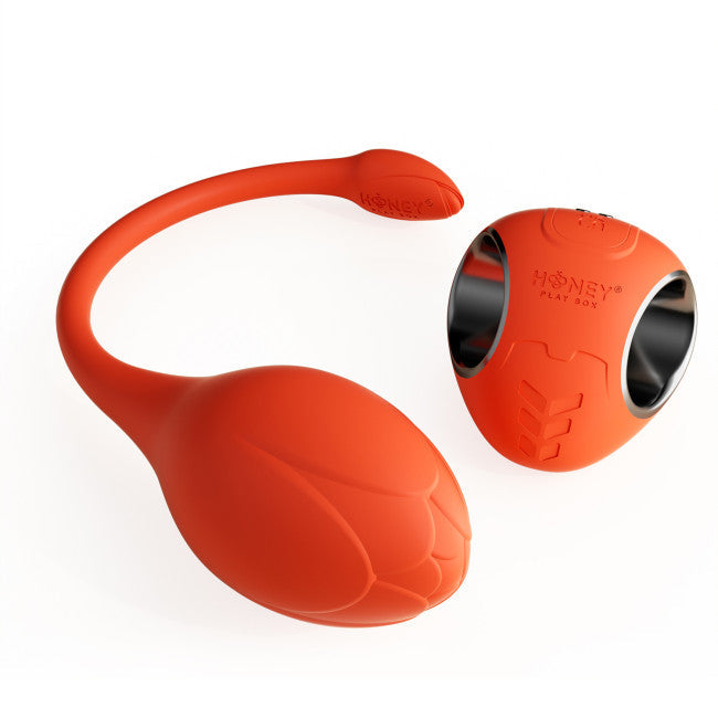 HoneyPlayBox Lili App-Controlled Egg Vibrator Orange