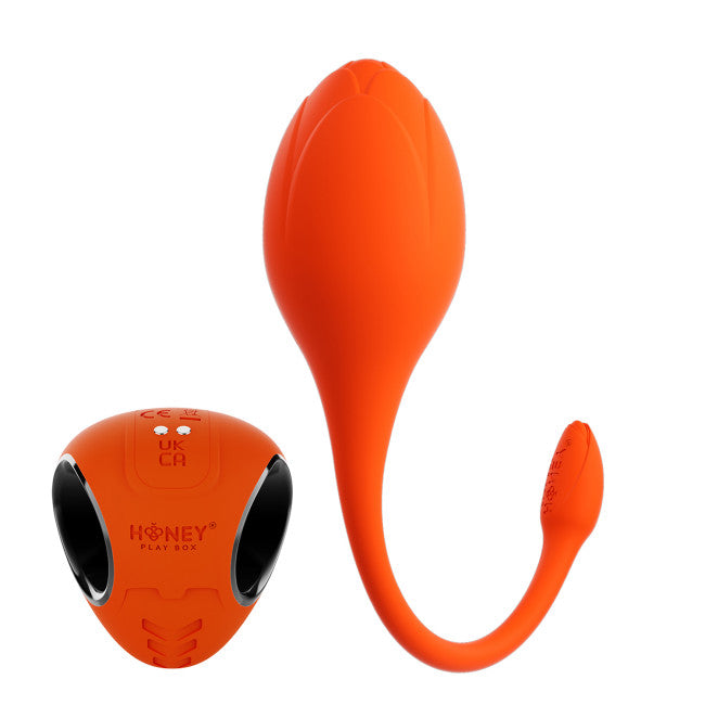 HoneyPlayBox Lili App-Controlled Egg Vibrator Orange