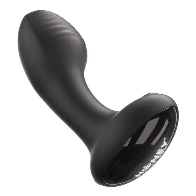 HoneyPlayBox Frenzy Pressure Sensing App-Controlled Rotating Butt Plug Black