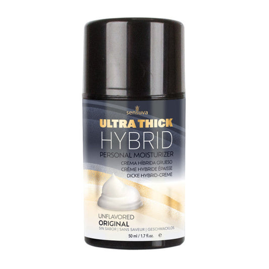 Sensuva Ultra-Thick Hybrid Personal Moisturizer Anal High pH Formula Original Unflavored 50ml