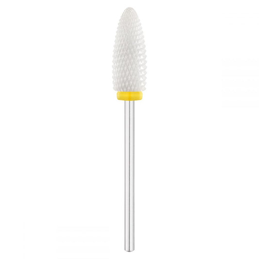 ACTIVESHOP manicure ceramic cutter Ø 6 mm / 307XF, yellow
