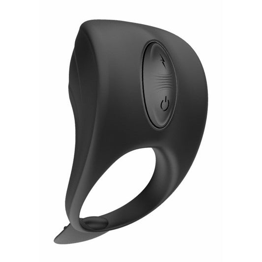 ElectroShock Cock Ring C-spot Massager Black