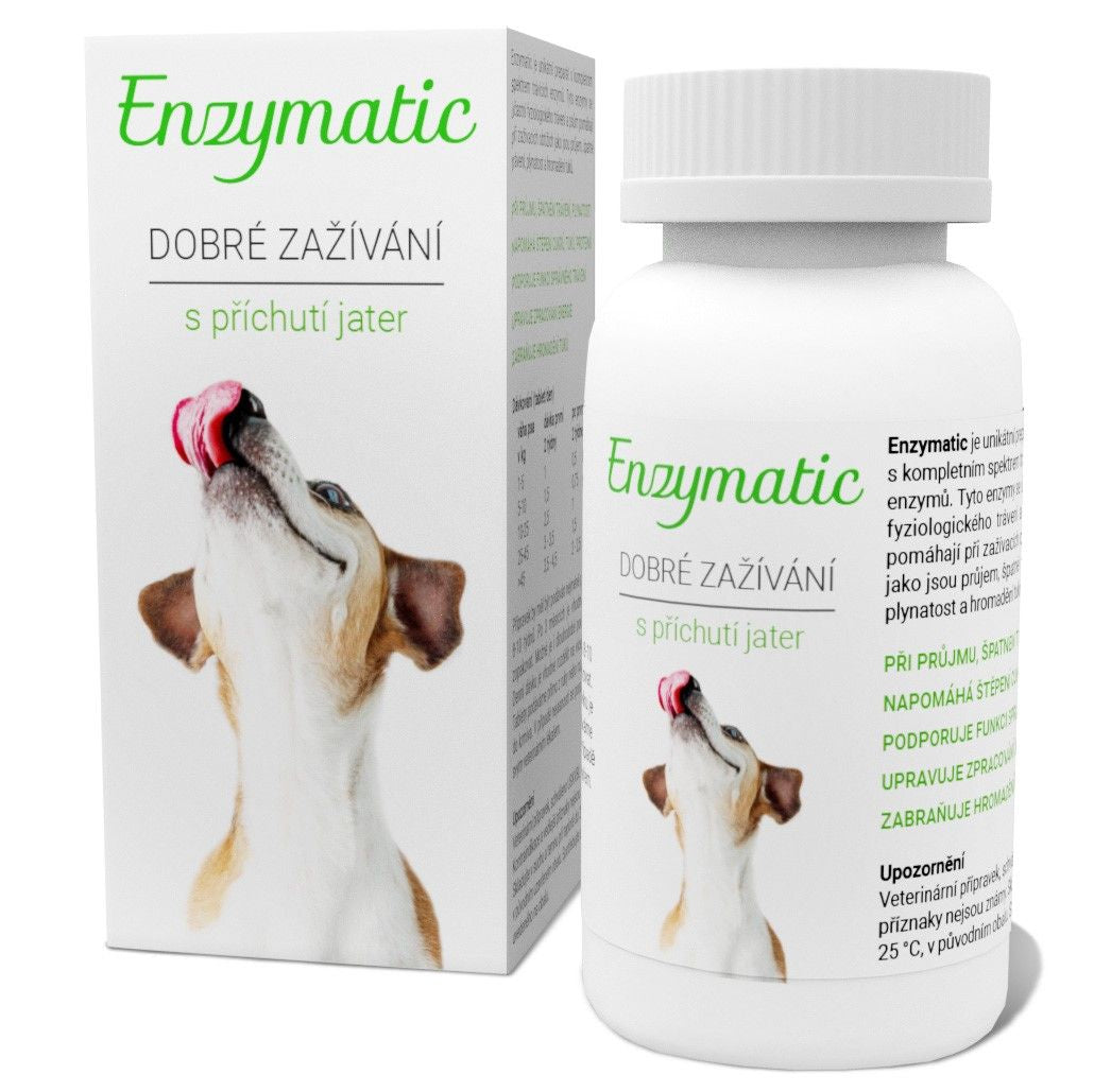 Enzymatic 90 tablets digestive problems and diarrhea for dogs