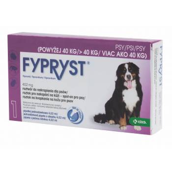 Fypryst Spot-on XL dog over 40 kg 1 pipette