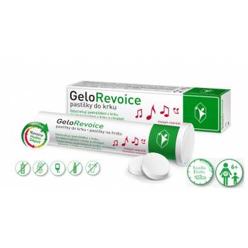 GeloRevoice Cherry - menthol lozenges 20 pcs