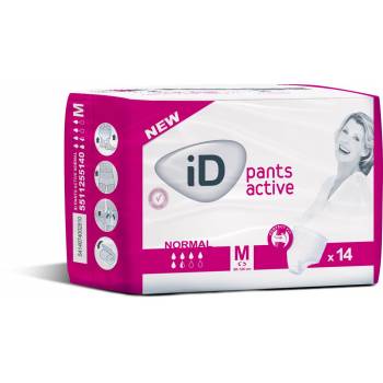 iD Pants Active Medium Normal slip-on panties 14 pcs