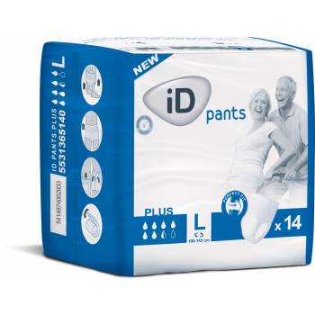 iD Pants Large Plus diaper pants 14 pcs