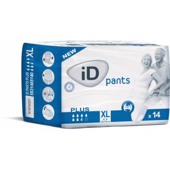 iD Pants X-Large Plus slip-on panties 14 pcs