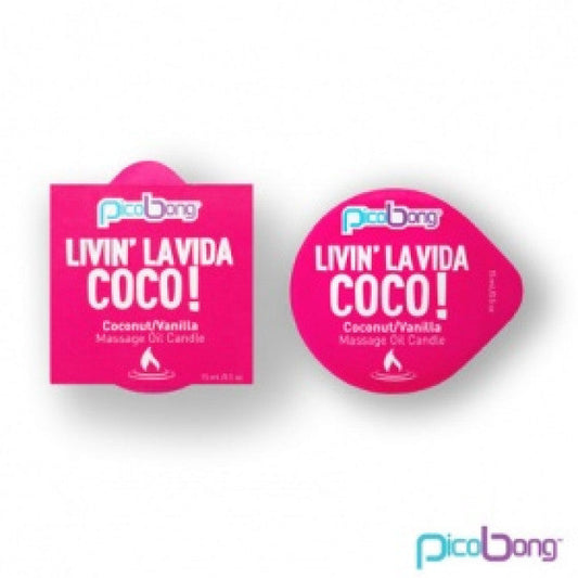 PicoBong Coconut & Vanilla Massage Candle 15 ml