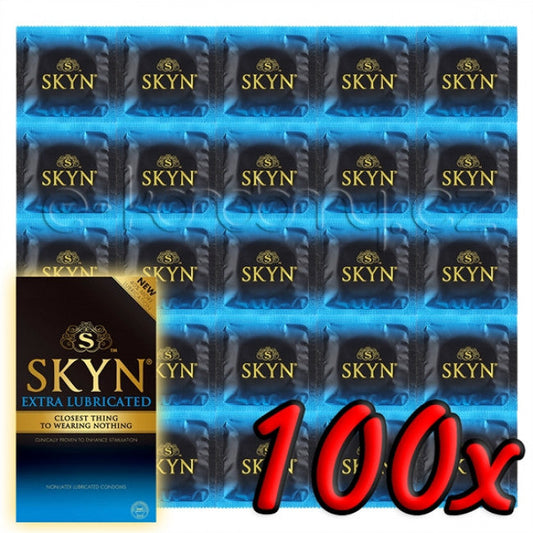 SKYN® Extra Lubricated Condoms 100 pcs (non-retail packaging)