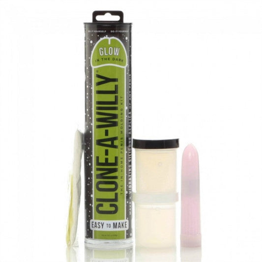 Clone A Willy Glow in the Dark - Glowing Penis Replica Kit Green