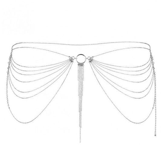 Bijoux Indiscrets Magnifique Waist Jewelry Silver