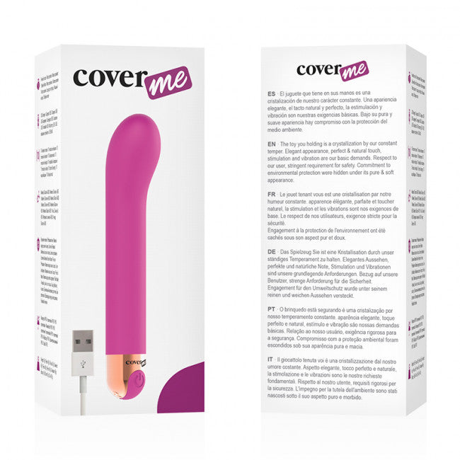CoverMe G-Spot Vibrator 10 Speeds Purple