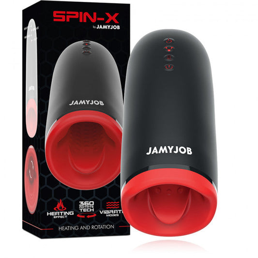 Jamyjob Spin-X Heating & Rotation Masturbator
