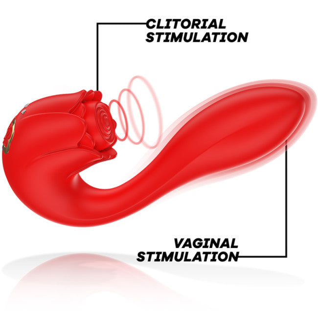 Mia Selena Stimulator Vibrating & Tapping Red
