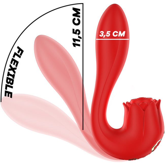 Mia Selena Stimulator Vibrating & Tapping Red