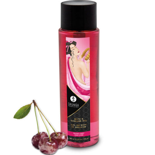 Shunga Bath & Shower Gel Frosted Cherry 370ml