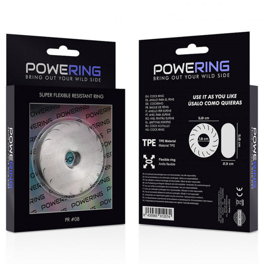 PowerRing Super Flexible Resistant Ring 5cm PR08 Clear